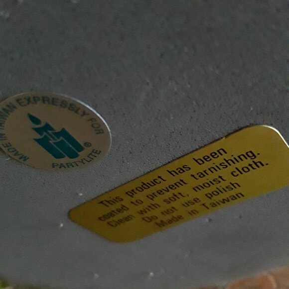 PARTYLITE Glass and Metal Candle Holder - Picture 7 of 7